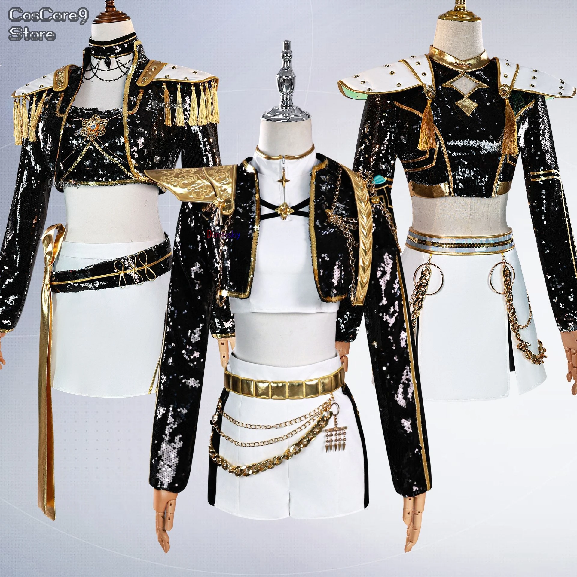 

Mira Rumi KPop Demon Hunters KPOP Huntrix Униформа Zoey Аниме Косплей 코스프레 Парик Карнавал Хэллоуин Вечеринка Реквизит Для Женщин Девочек