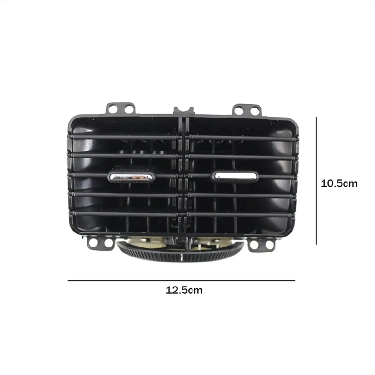#10D Car Rear Air Outlet Vent Assembly AC Air Vent Outlet Grilles for VW,Rear Air Outlet Vent Assembly,(Plastic)