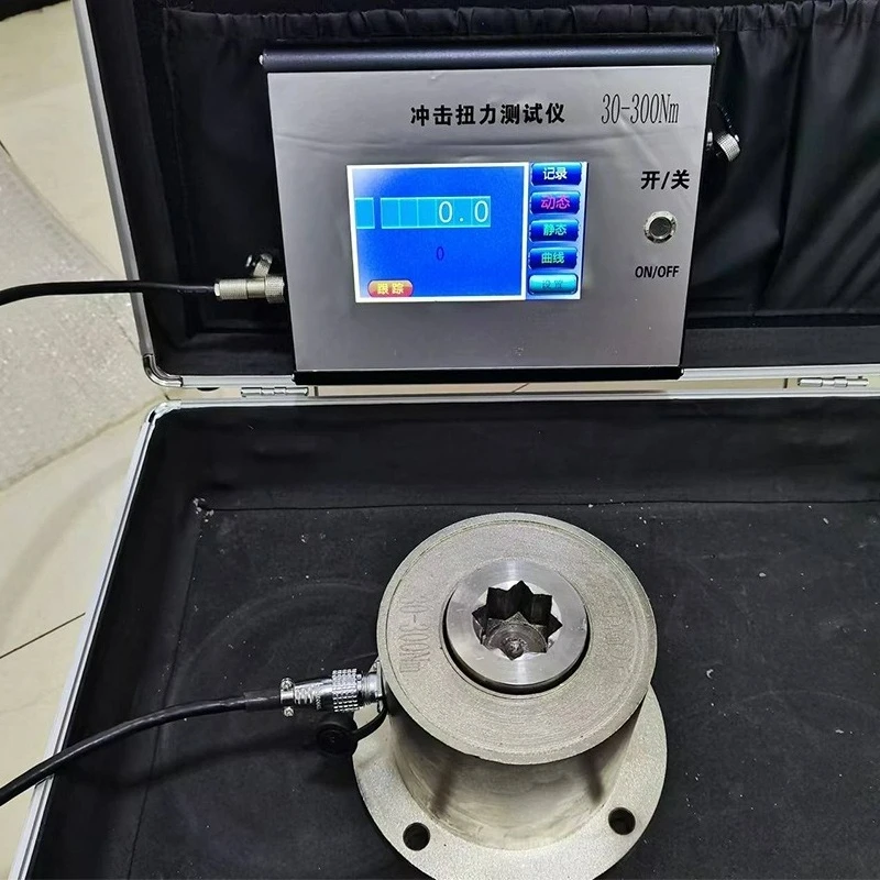 

Electric Wrench Tester 0-2000Nm Impact Type Air Gun Torque Torque Tester Digital Display Torque Calibrator