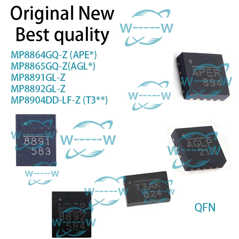 

(5-30 шт.) MP8864GQ-Z APE MP8865GQ-Z AGL MP8891GL-Z MP8892GL-Z MP8904DD-LF-Z T3 MP8864 MP8865 MP8891 MP8892 8891 8892 микросхема