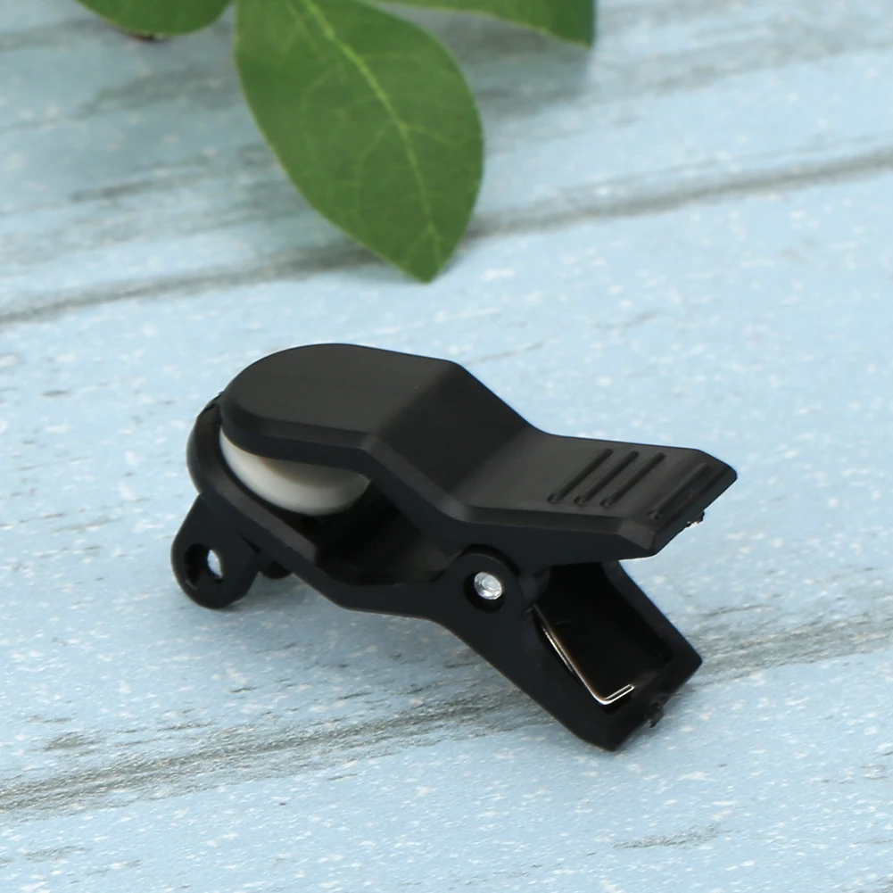 Black Tuner Fixed Clamp Reusable Plastic Universal Tuner Clip Guitar Acoustic Clip for String Instrument Violin Ukulele
