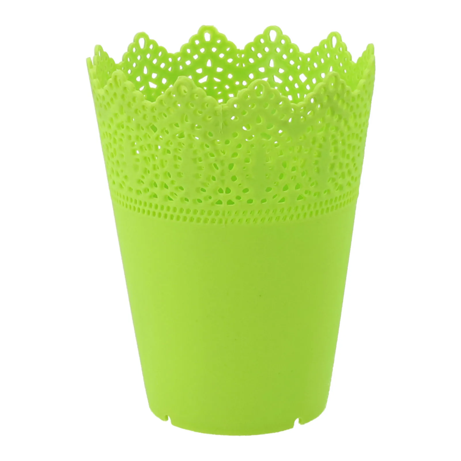 Vaso da fiori Vaso da fiori Giallo Blu Vaso da fiori Altezza 14 cm Vuoto in resina PP Plastica Scrivania Pattumiera Penne Vaso da fiori