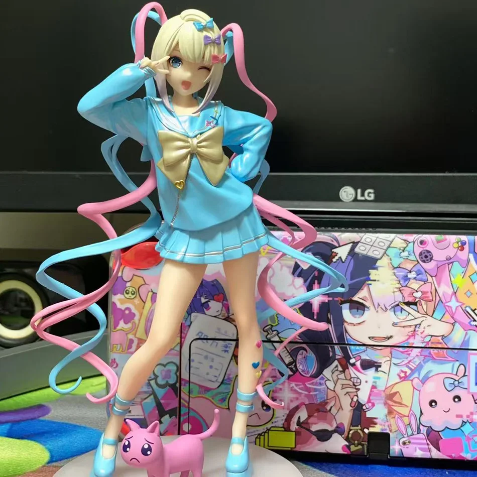 Neue Needy Girl Overdose Anime-Figur Luminasta KAngel Actionfiguren Virtuelle Uploader PVC Sammlermodell Ornamente Spielzeug