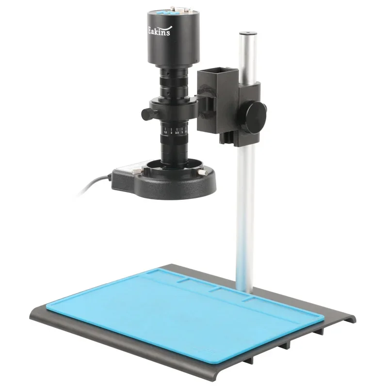 1080P VGA HDMI USB Type-c PC Video Recorder 253X Monocular Zoom C Mount Lens Electronic Lab Industrial Digital Microscope Camera