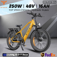 ENGWE E26 Ebike 250W Motor 48V 16AH Battery 26*4.0 Inch Fat Tire Electric Bicycle Adult City Snow Electric Bike Hydraulic Brake