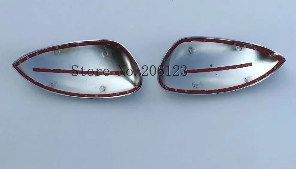 Accessories For Nissan Juke 2011 2012 2013 Door Mirror Cover Overlay Trim Rearview Panel Chrome Car Styling