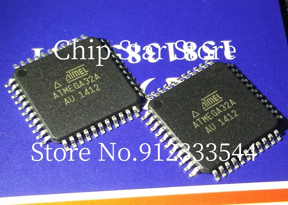 5-50pcs  ATMEGA32A-AU  ATMEGA32A  TQFP44  8Bit MCU AVR ATmega Family ATmega32 Series Microcontrollers 100%New And Original