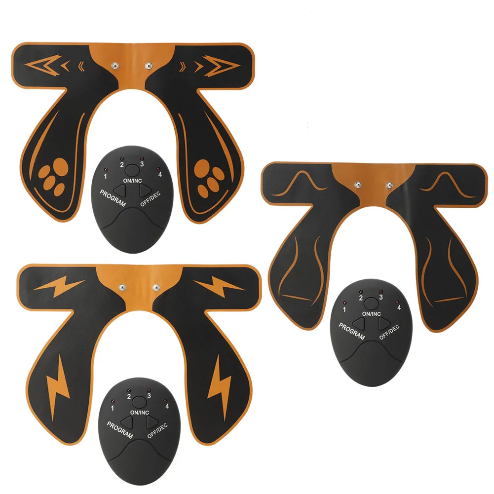 3-х типов EMS тренажер для бедер, массажное устройство для подтяжки ягодиц, массажер для стимуляции мышц бедра, электрический тренажер для бедер