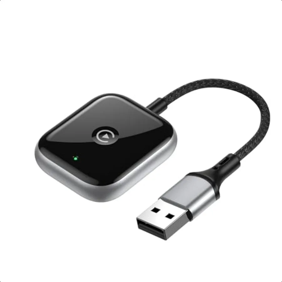 

Адаптер Wirel CarPlay для Apple CarPlay Легко обновляемый проводной CarPlay — мгновенное подключение Wirel — ключ для мини-автомобиля Play для