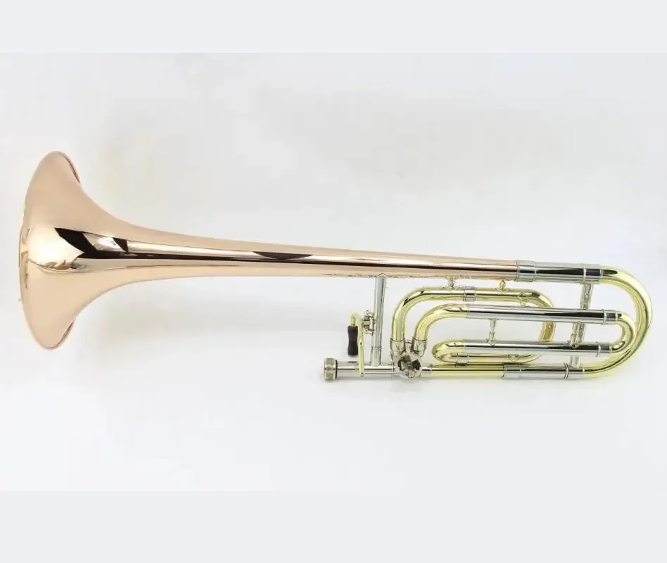 Margewate Tenor BB-F # Trombone ฟอสฟอรัสและทองแดงมาใหม่ล่าสุดเครื่องดนตรีแตรพร้อมกล่องปาก