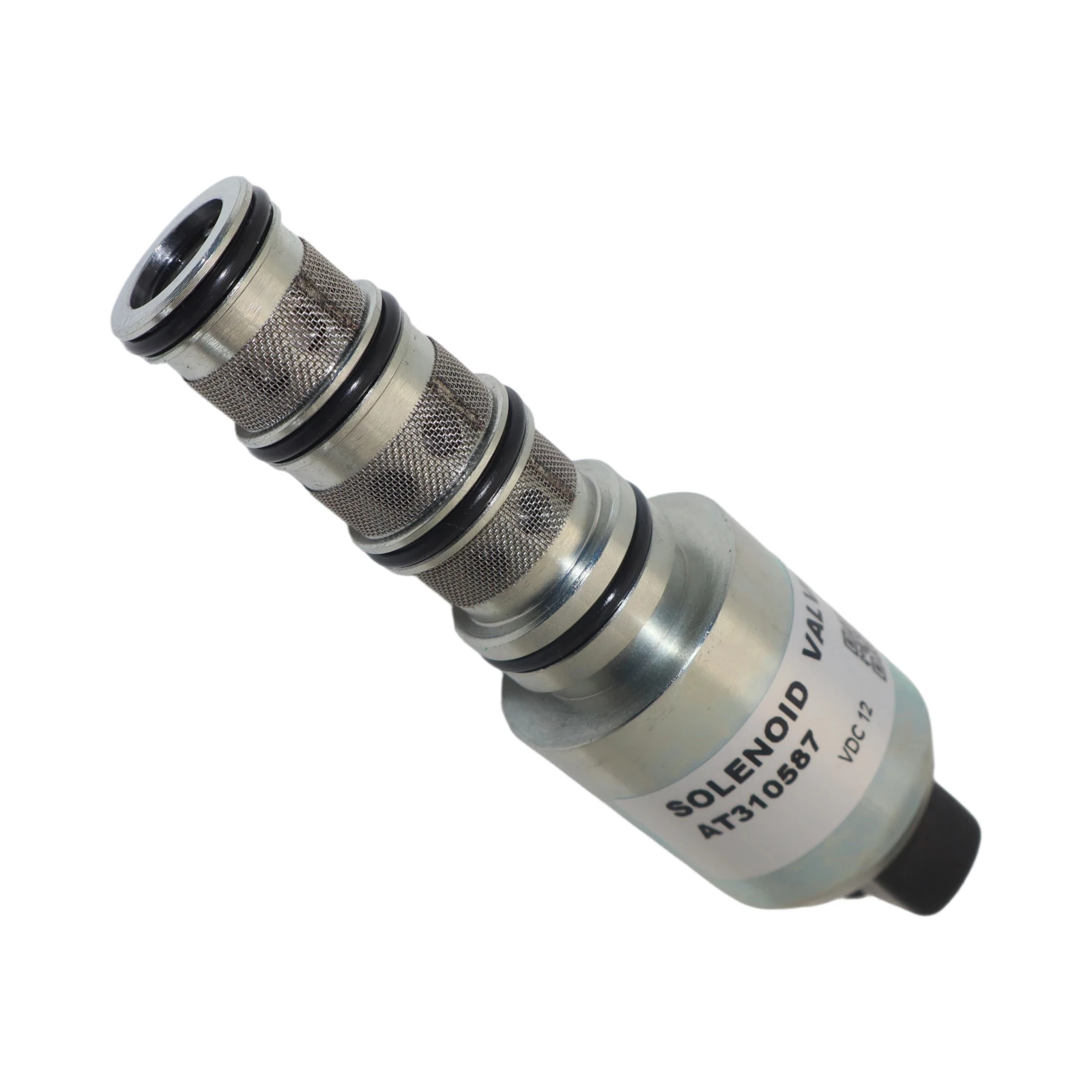 501320205 - AT310587 12V Hydraulic Solenoid Control Valve Fits for John Deere 210K 210L 310J 310K 310L 315SJ 315SK 315SL 325J