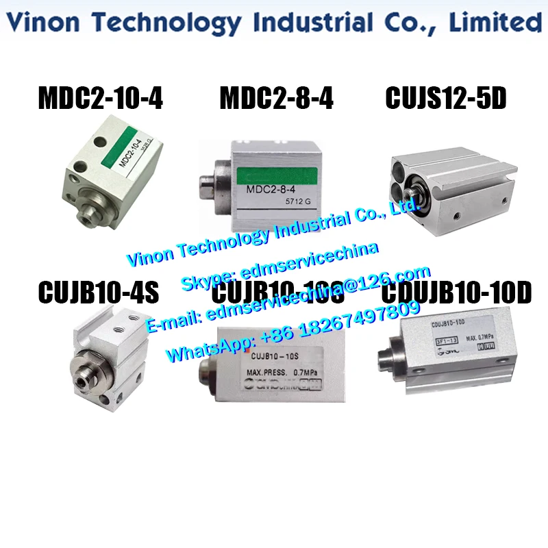 

MDC2-10-4, MDC2-8-4, CUJS12-5D, CUJB10-4S, CUJB10-10S, CDUJB10-10D Компактный цилиндр 436216 2058644 Миниатюрный цилиндр свободного крепления