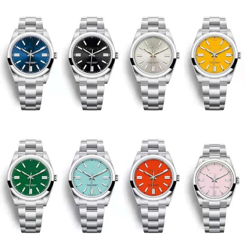 2023Cross-Border Couple Business Lao Jia3Needle Quartz Steel Watch Factory Supply One Piece Can Be Delivered on Behalf