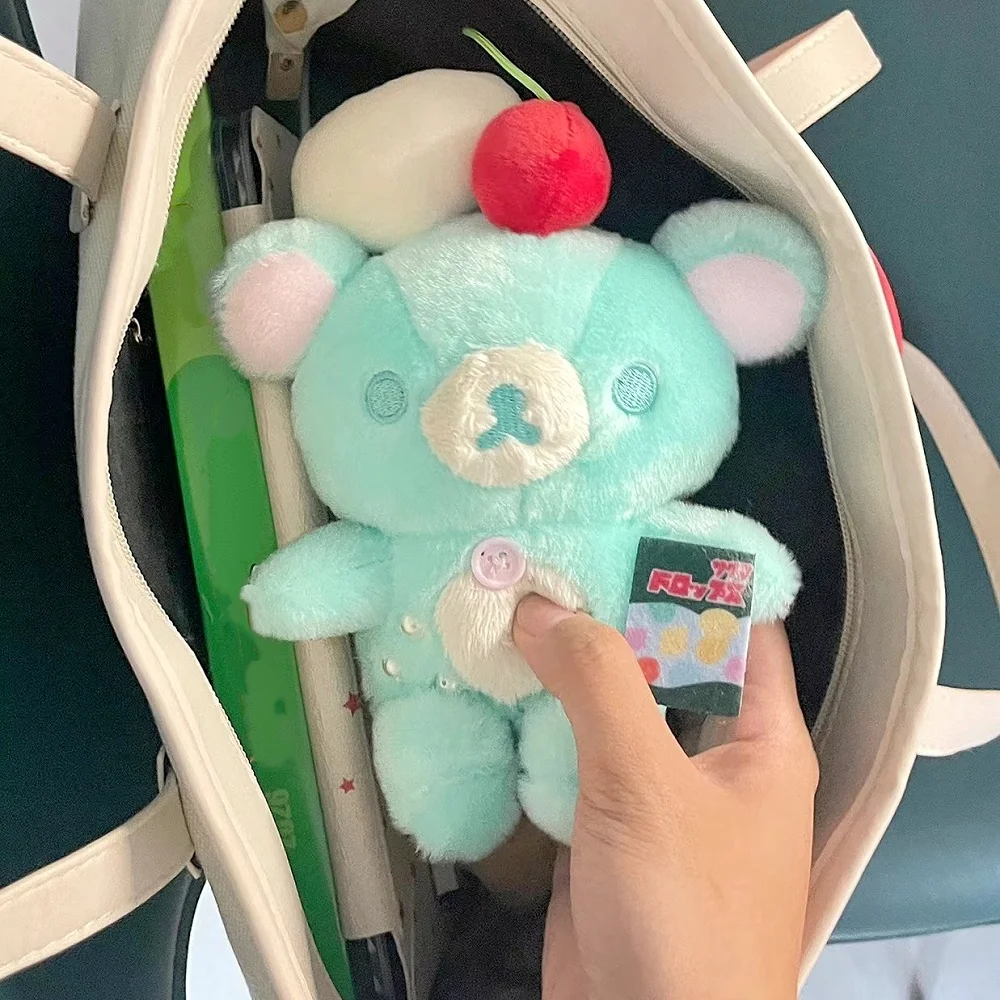 

Rilakkuma Pozi со вкусом соды, кукла-медведь, милый мультяшный аниме, плюшевая игрушка, японский стиль, чайная серия, коллекционная легкая медведь, подарки на день рождения