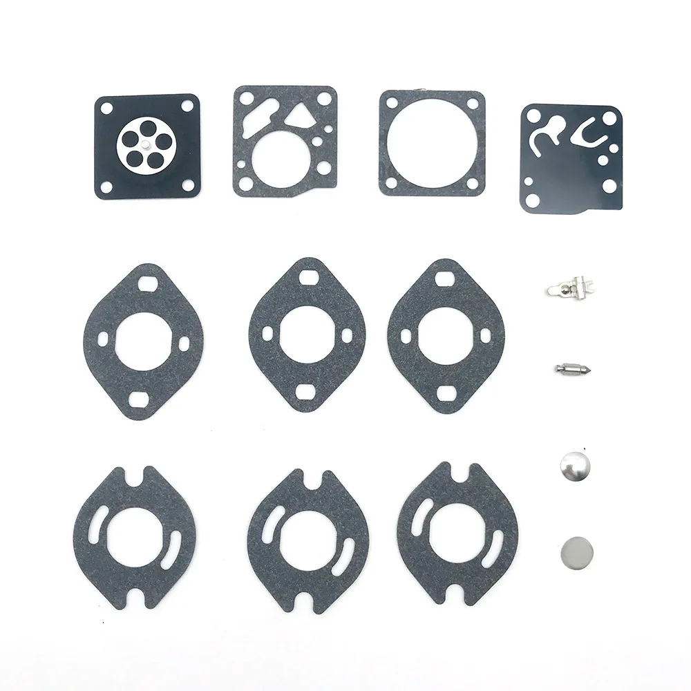 Carburetor Repair Kit Compatible With Tecumseh TC200 TC300 Tillotson RK21HU Garden Machine Replacement Components Fuel Systems