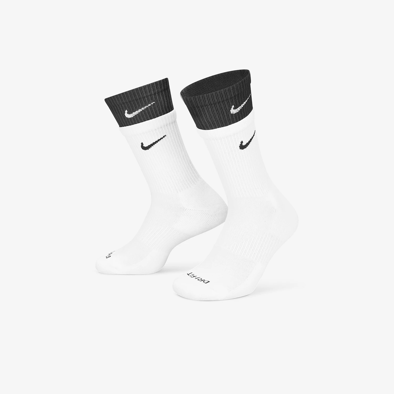 

Nike genuine Unisex Mid-calf Training Socks (1-Pair) DD2795-104