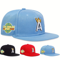 Unisex A letter crown Embroidery Hip-hop Hats Spring Autumn Outdoor Adjustable Casual Baseball Caps Sunscreen Hat