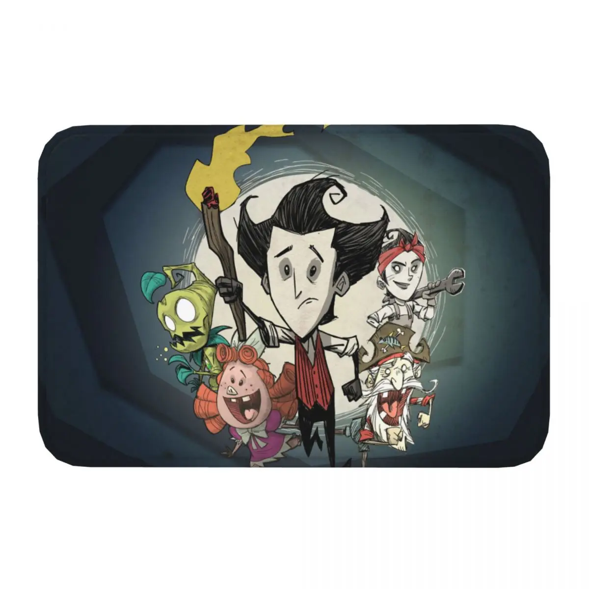 Lead Kitchen Non-Slip Carpet Don't Starve Wilson Game Living Room Mat Welcome Doormat Home Decoration Rug