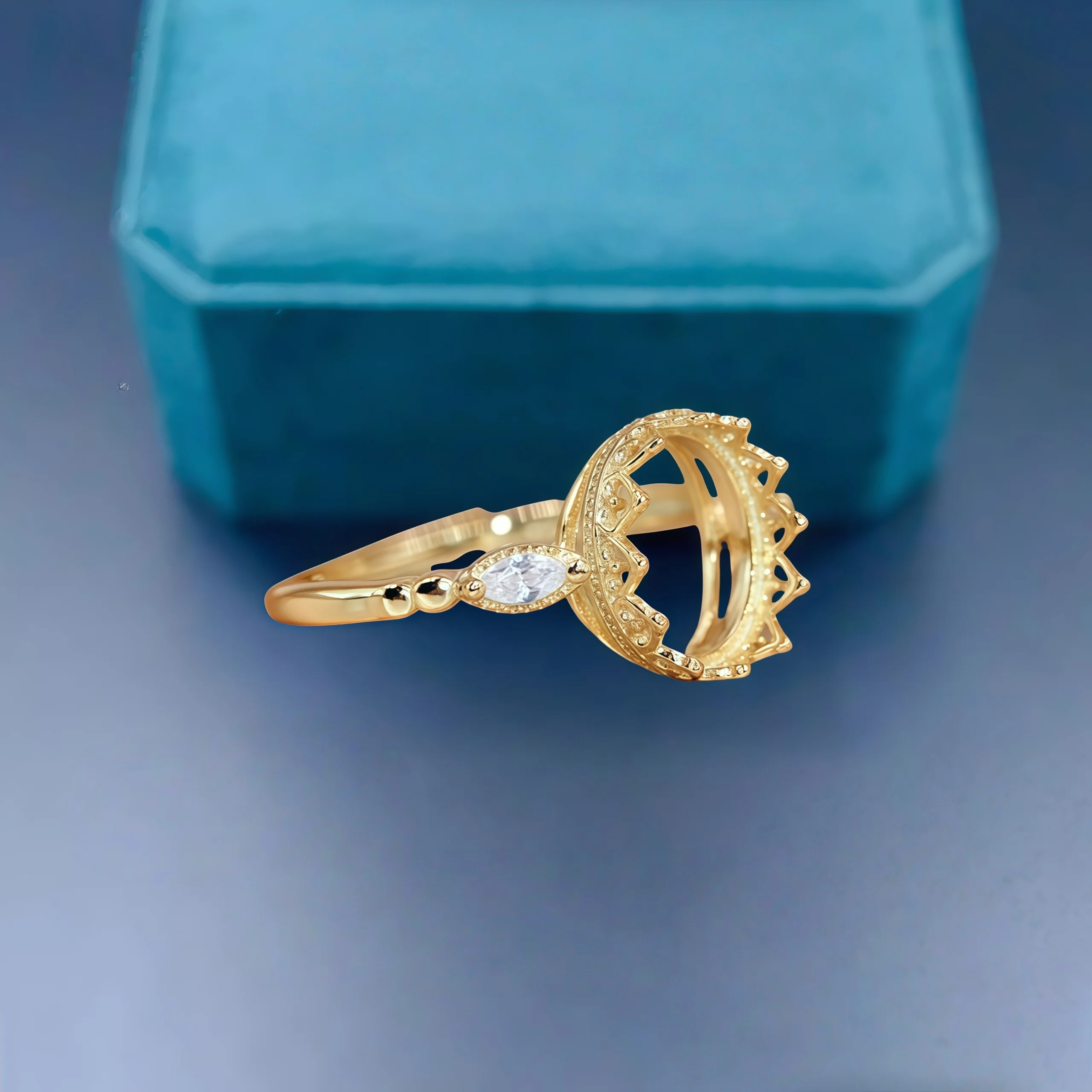 إعداد 6*8/7*9/8*10 مللي متر حجر القطع الناقص لتقوم بها بنفسك حامل فارغ حلقة S925 فضة غرامة تصميم الأزياء حلية مجوهرات للمرأة