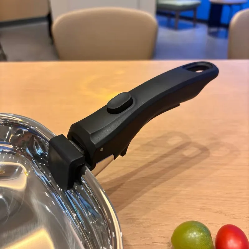 Removable Pot Handle Universal Replacement Anti Scald Clamp For Frying Pan Cookware Outdoor Camping