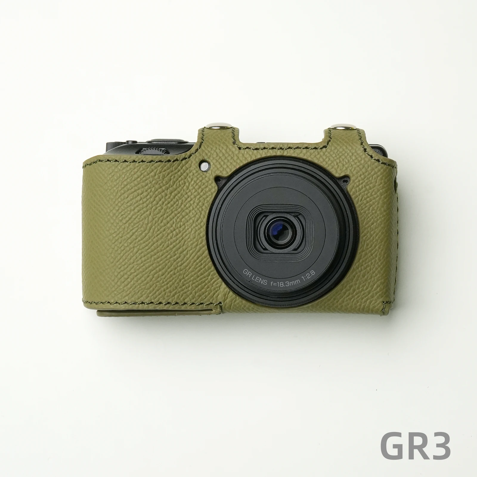 Mr.Stone voor RICOHGRIV/GRIII/GR IIIx/GR3 HDF/GR IIIx HDF/ Camera case Beschermhoes Bodysuit gr4 Echt lederen tas