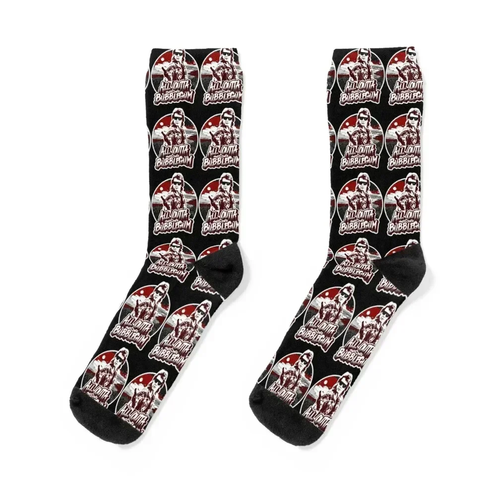 

All Outta Bubblegum Socks men cotton high quality professional running retro Children's Socks Man Women's