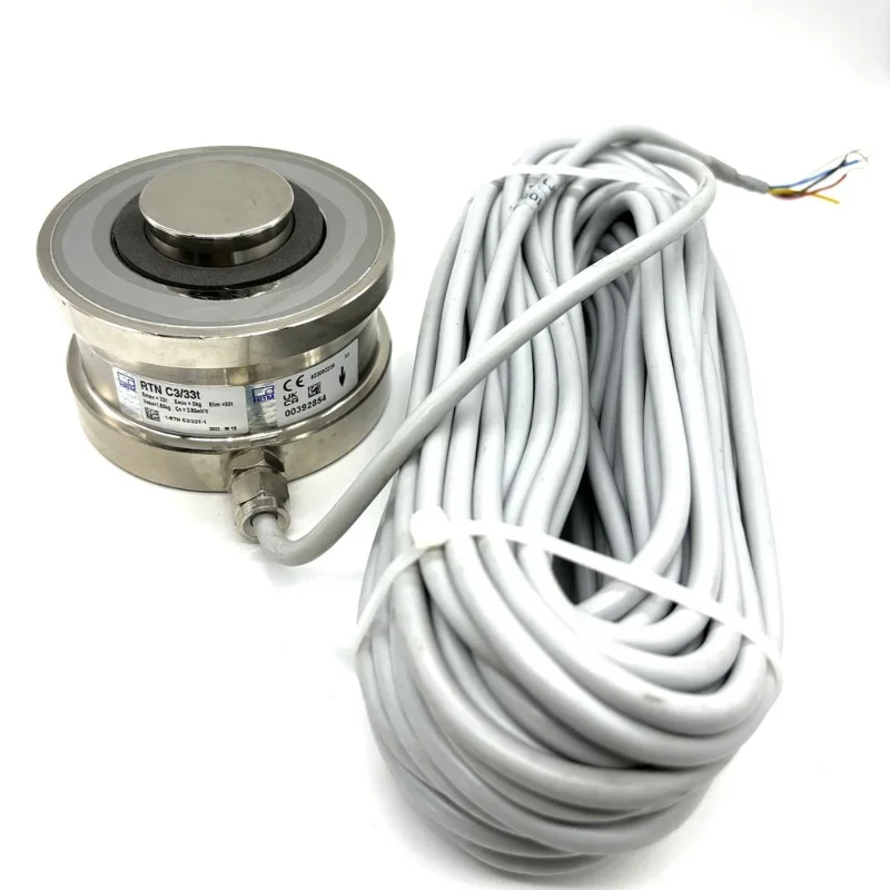 

RTN C3 33T Ring-Torsion Load Cell - OIML C3 0.02% Alloy Steel Sensor for Crane Safety