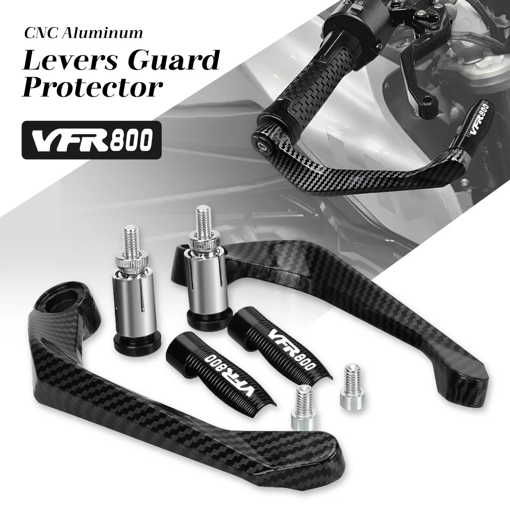 

For HONDA VFR800 VFR 800 VFR800F 2002-2017 2010 Motorcycle Levers Guard Brake Clutch Handlebar Grips End Protector