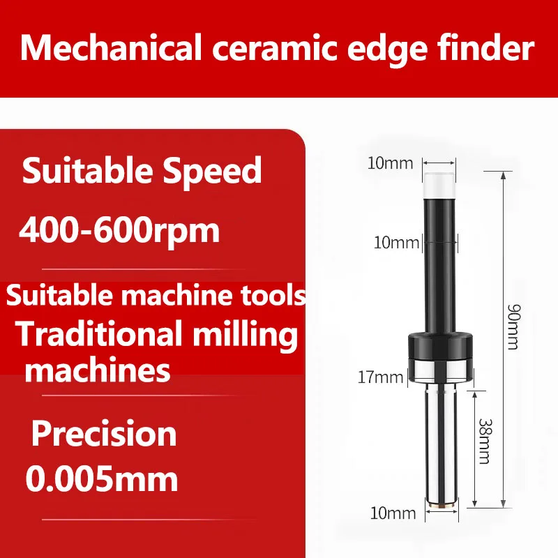 Quickly Locate Work Edges Mechanical Manual Measurement Tool 16mm 20mm Photoelectric Edge Finder CNC Machine Touch Point Sensor
