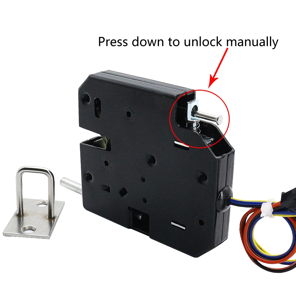 DC5v12v24v electric control cabinet door lock electric lock storage cabinet lock electric control lock electromagnetic lock