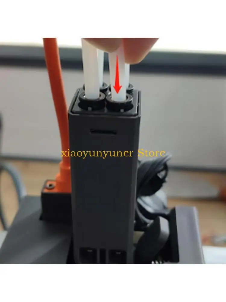 P9JB 5Pcs Upgraded Hotend Retention Clip Heat Resistant Connector Coupling Clip Replacement For 3 V2 3D Printer