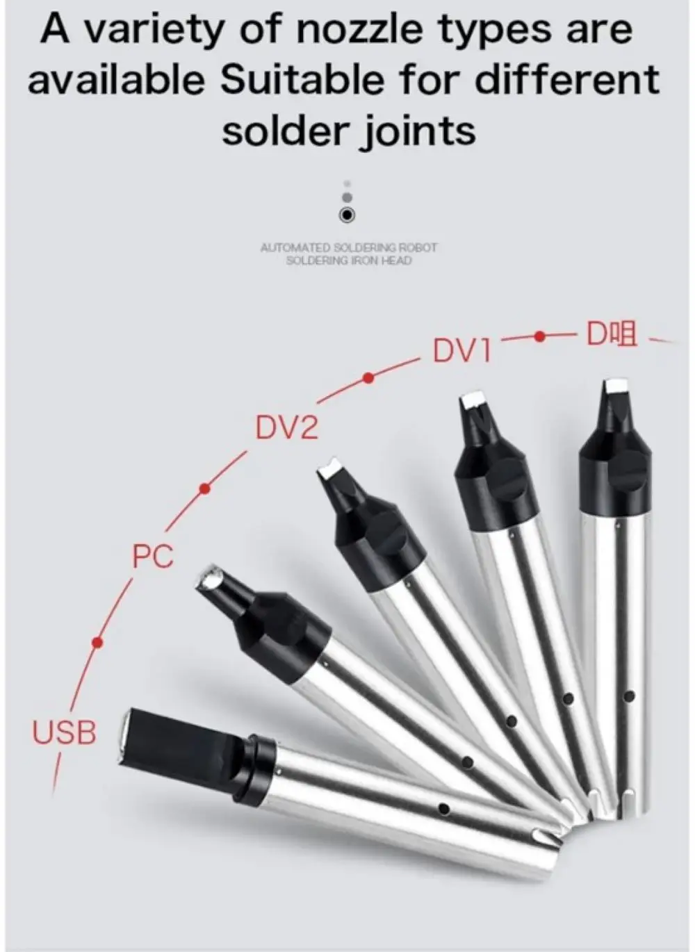 Imagem -03 - Totalmente Automático Robotic Ponta de Solda Dv1 Máquina de Solda Fabricante Alta Potência 150w 200w Pcs Série 911g