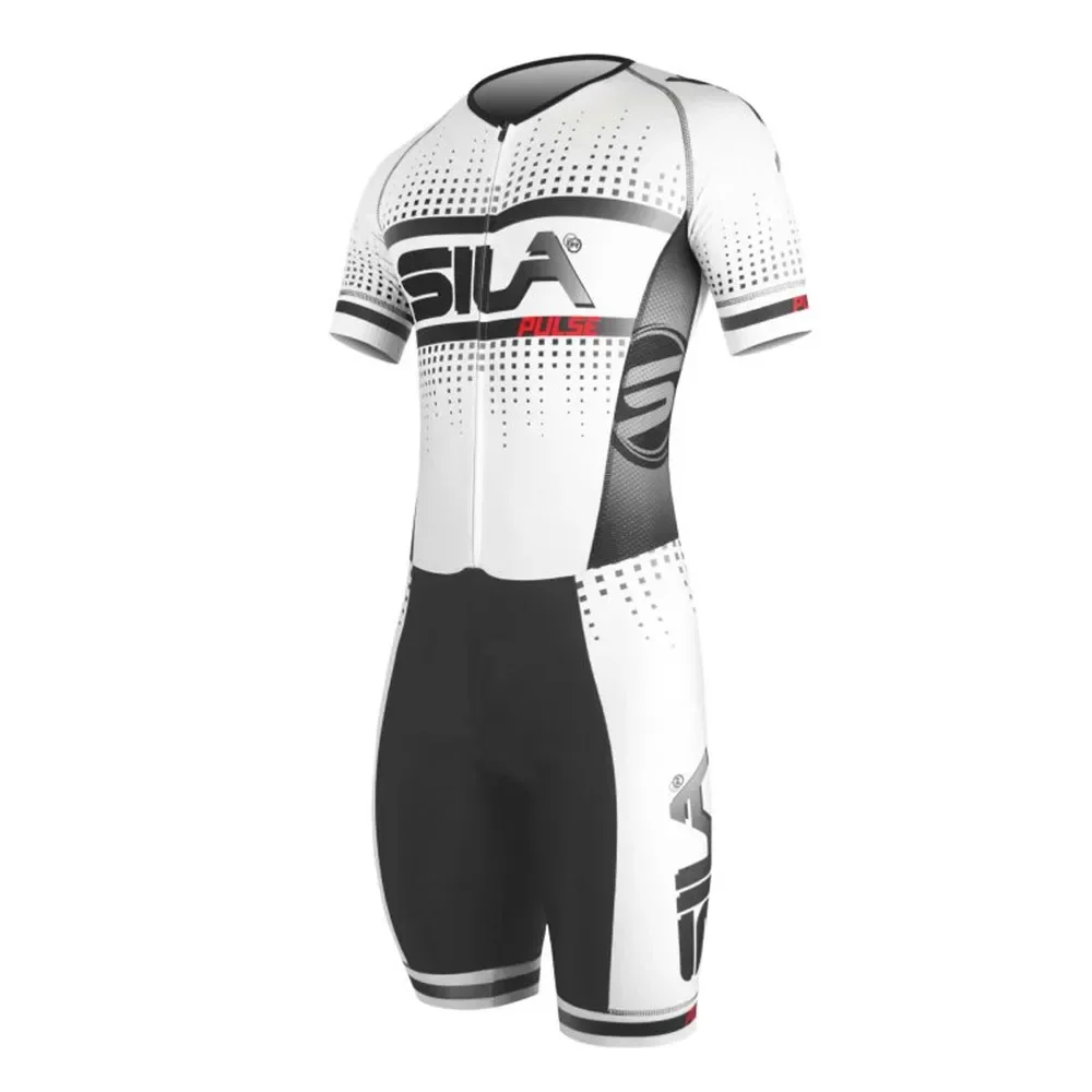 Sila Kids Cycling Skating Suit Inline Skate Speed Skating Short Sleeve Racing Suit Ciclismo Children\'s Fast Skating Clothing