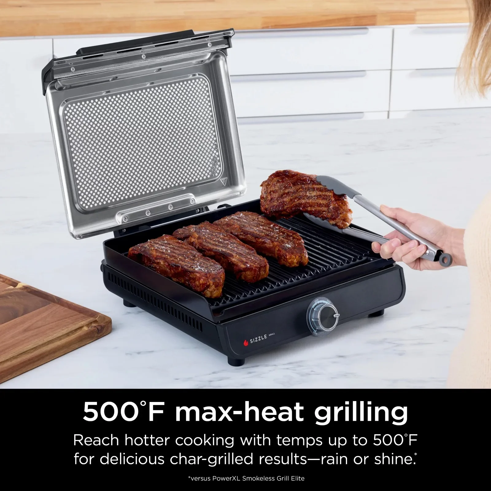 Rauchfreier Innen grill mit Antihaft-Grill platte, gr100.usa. neu