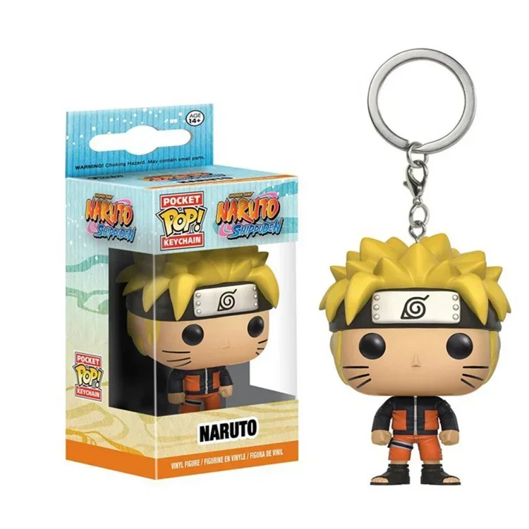 FUNKO POP Аниме Наруто Six Path Какаши Курама Виниловая фигурка Карманный брелок Коллекция Модель Детские игрушки