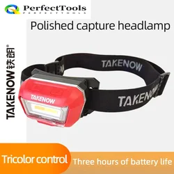 TAKENOW Led Headlamp Headlight Flashlight Torch USB Rechargeable Head Lamp for Car Inspection Polishing Finishing Camping Portab