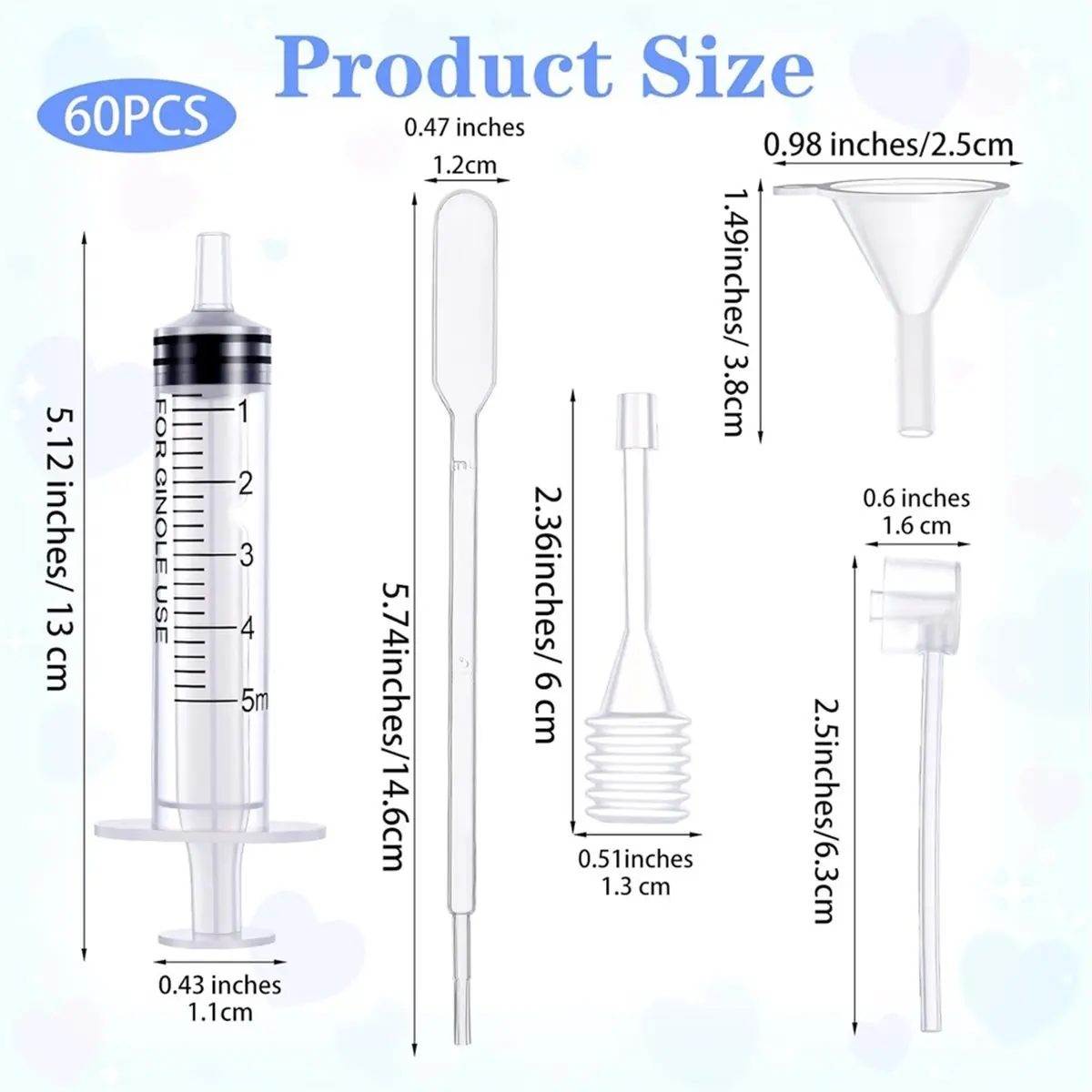 

60 шт. инструменты для заправки духов, пластиковый прозрачный многоразовый дозатор для переноса духов, для жидкости косметических масел [2026 MOCC]