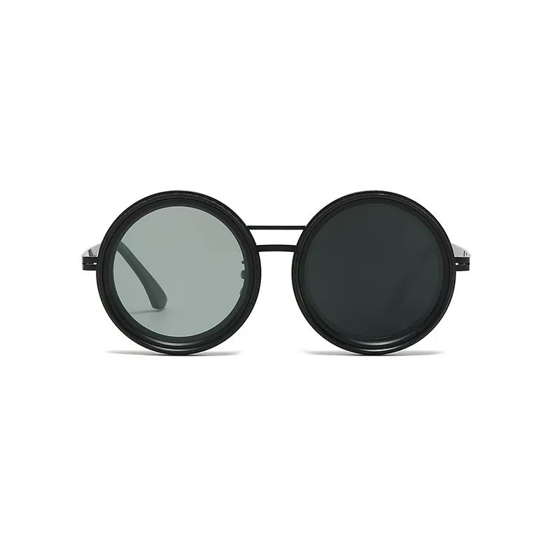 ND9 Verstellbare Dimm-Sonnenbrille, Dirt Bikes, Brille, Retro, rund, für Herren, Outdoor, Angeln, UV-beständig, HD-polarisierte Sonnenbrille – Detail 9