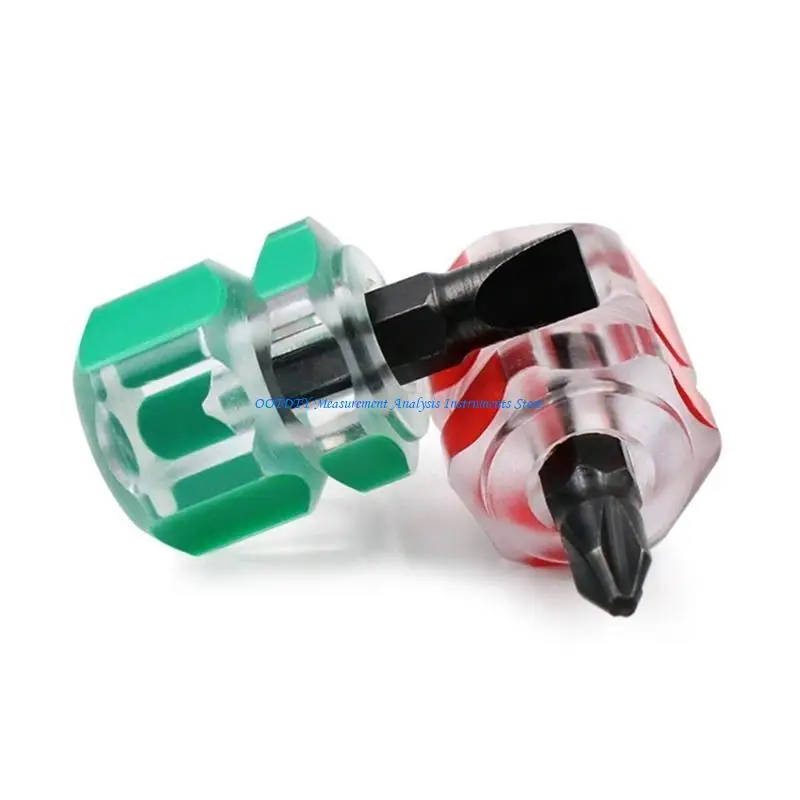 367D Obeng Set Mini Portabel Portabel Head Screw Driver Transparent Handle