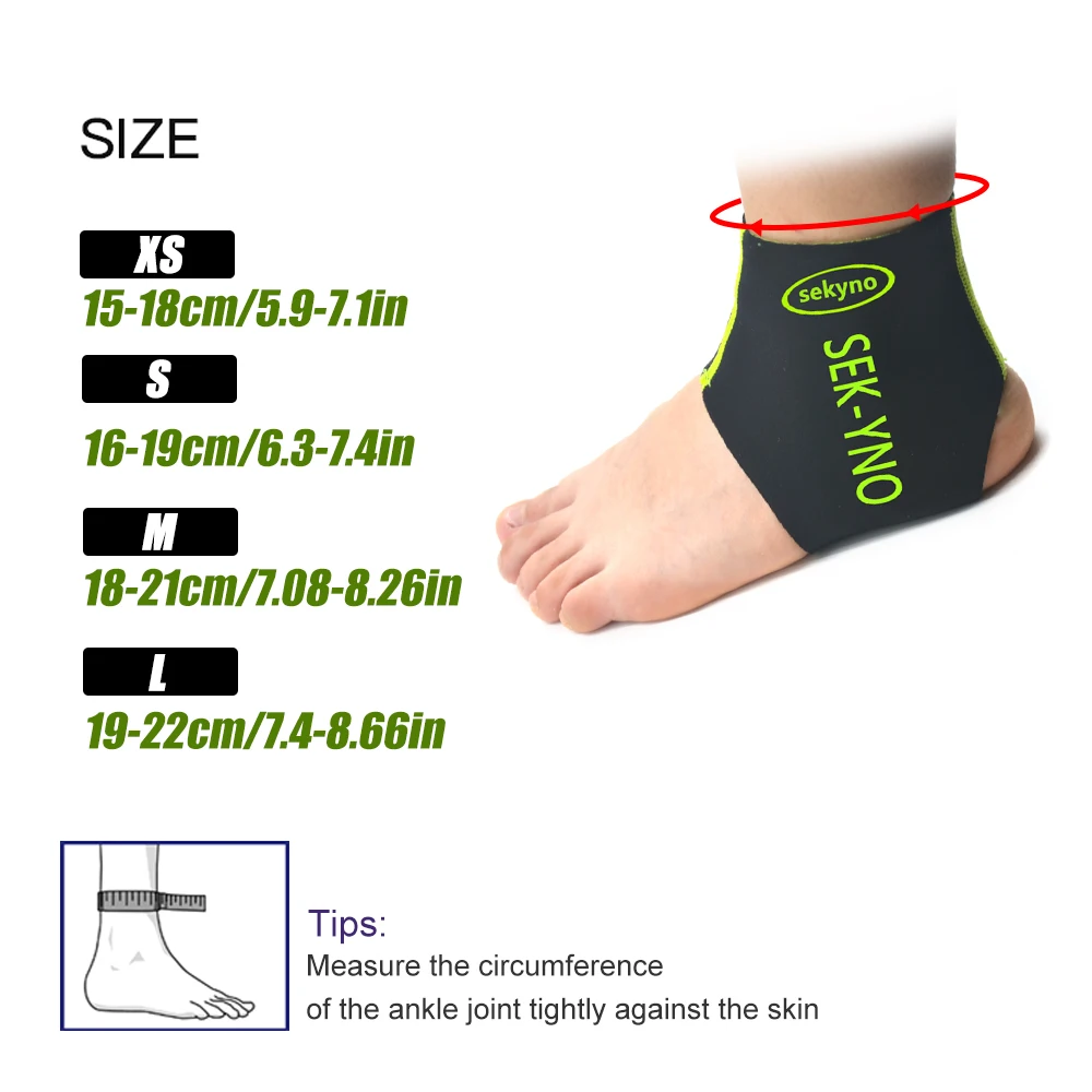 Tobillera para mujer y hombre, soporte de tobillo para esguince, soporte de pie para alivio de esguince, recuperación, correr, 1 unidad