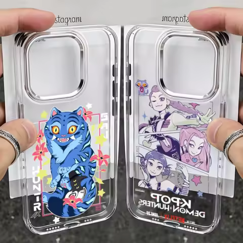 KPop Demon Hunters Phone Case For Infinix Smart Note Tecno Camon Spark Hot 30 40 50 5 6 7 8 9 10 Pro Plus 4G 5G Transparent