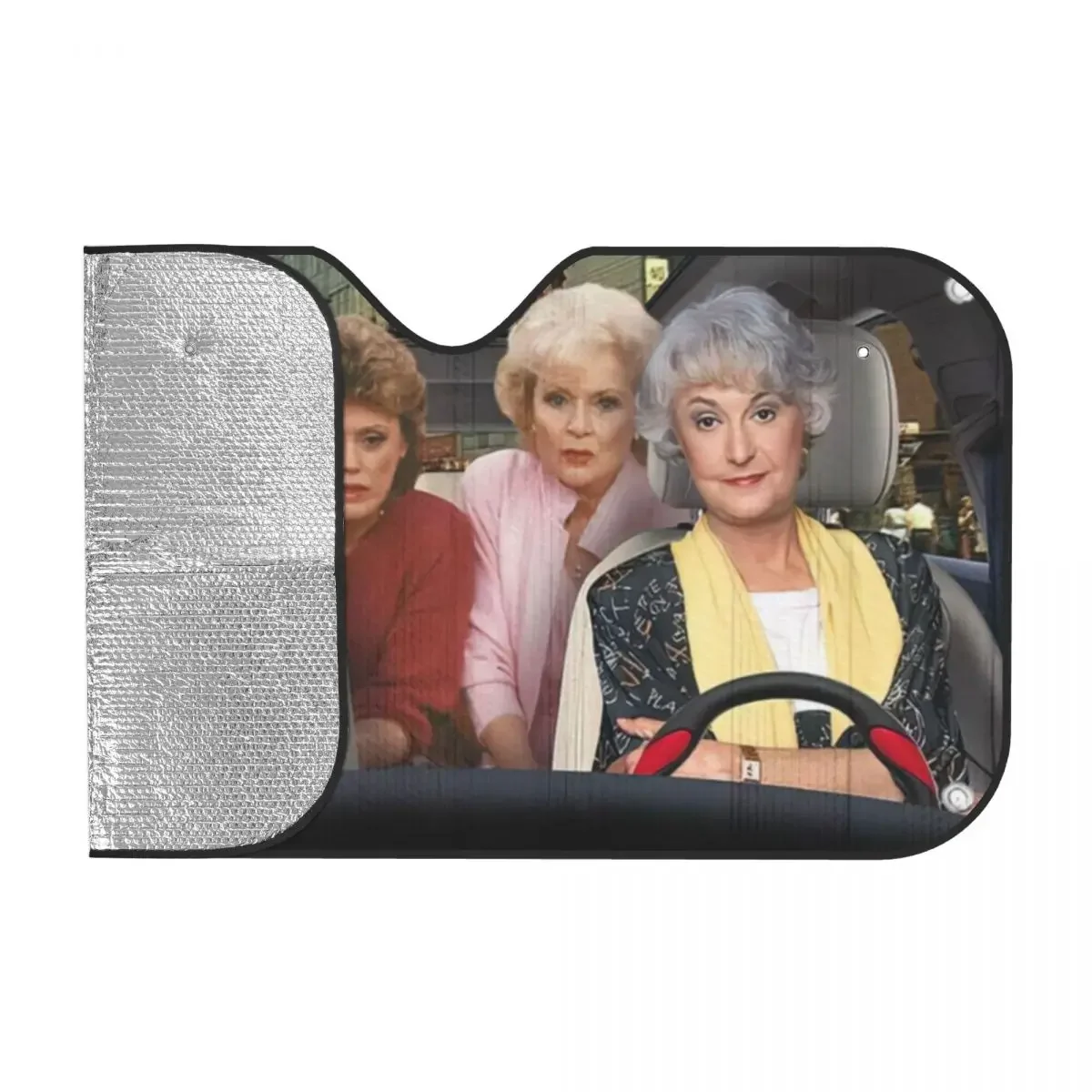 The Golden Girls Custom Car Sunshades Reflector Anti Uv Funny Custom Car Sunshade Sun Shade