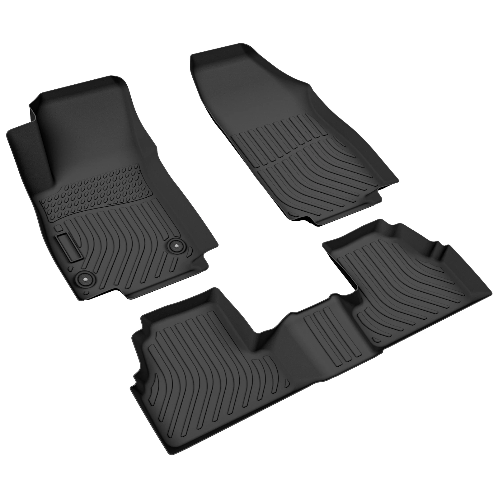 Car Floor Mats for 2013-2022 Buick Encore No Fit 2020-2023 Encore GX，Black