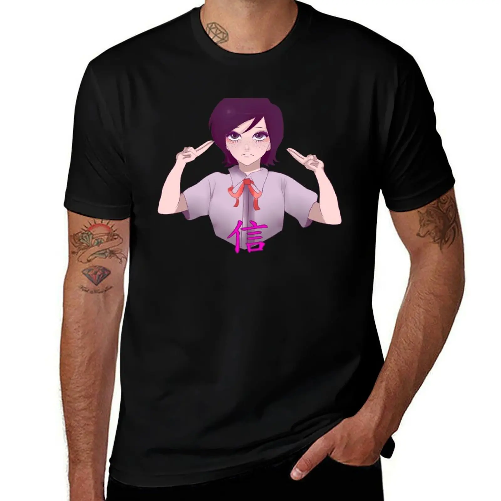 T-shirt Devotion Mukuro Ikusaba en coton doux et durable