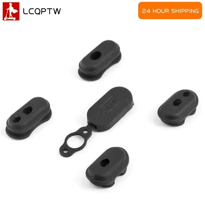 For Xiaomi Mijia M365 1s Pro Pro2 Scooter Elétrico Capa Protetora Porta Carregamento, à Prova D\'água, Plugue Poeira De Borracha