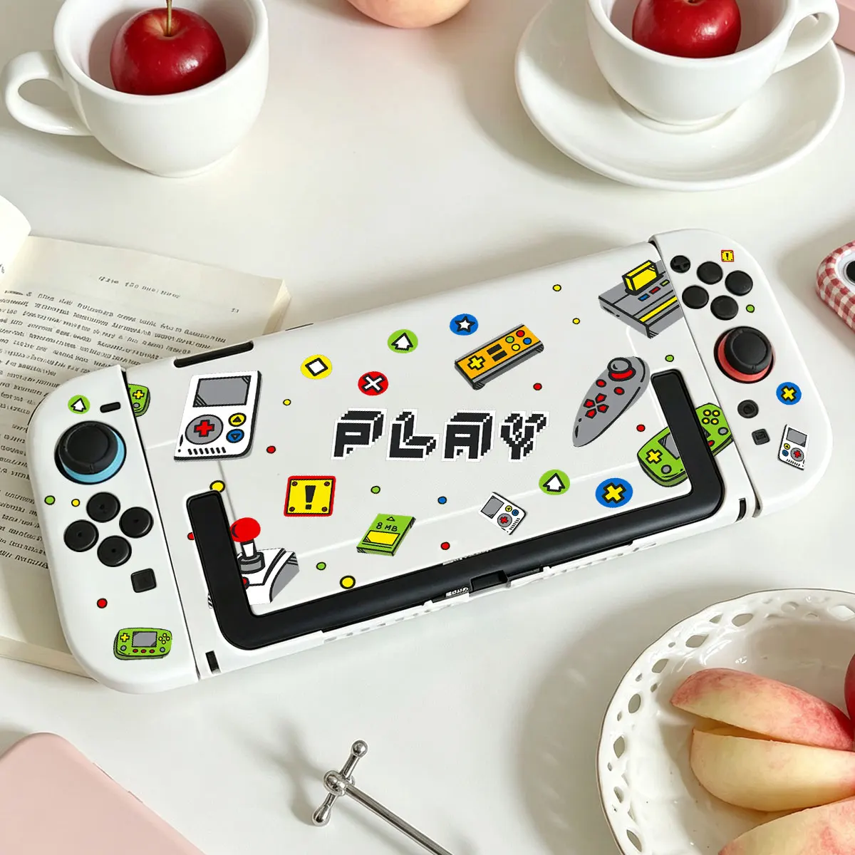 Anti‑Yellowing Clear Acrylic Case Dockable Base Detachable Joy-Con Split-type Housing for Nintendo Switch 2 NS2 Console