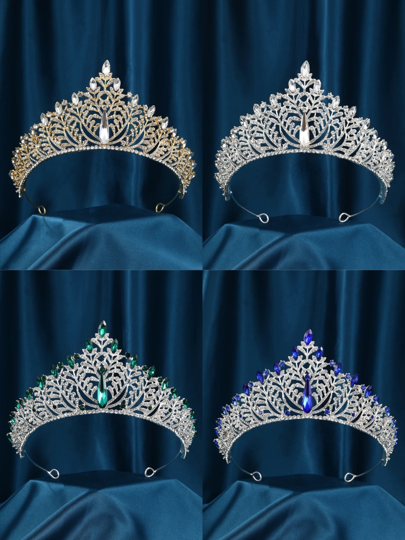 

Серебряный кристалл со стразами, корона принцессы, свадебные диадемы, модный головной убор для дня рождения, подарок подружке невесты для женщин