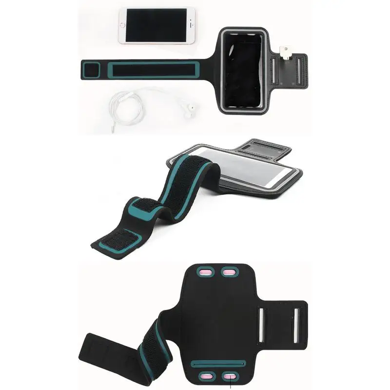 Держатель для телефона на руку для бега, водонепроницаемый браслет на руку для телефона, светоотражающая регулируемая легкая противоударная сумка для хранения