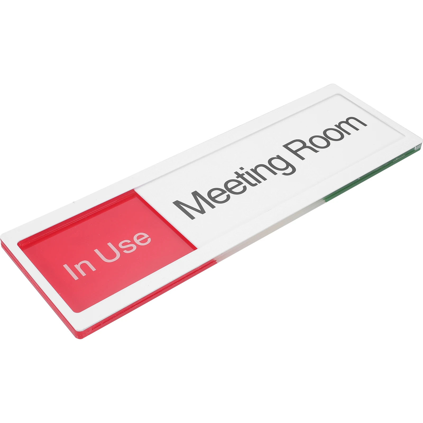 

Privacy Door Indicator Sign Acrylic Meeting Room Slider Available Office Occupied Vacant Slide Door Sign
