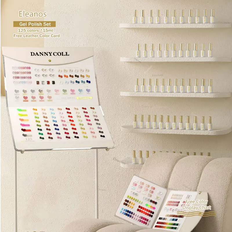 

Набор гель-лаков Dannycoll, 15 мл, с мини-палитрой, для нейл-арта, нетоксичный, для маникюра, высококачественный, для салонов красоты, оптом, УФ-гель